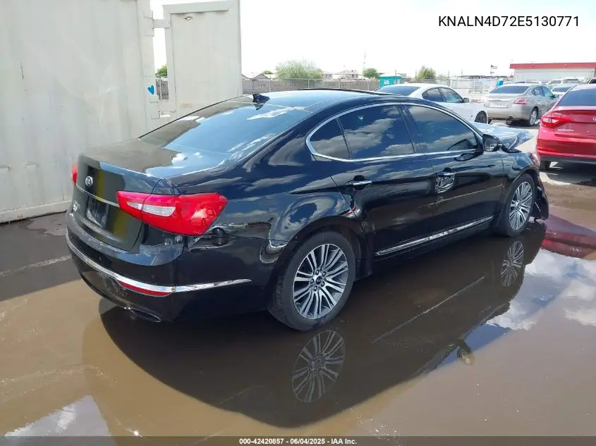 2014 Kia Cadenza Premium VIN: KNALN4D72E5130771 Lot: 42420857