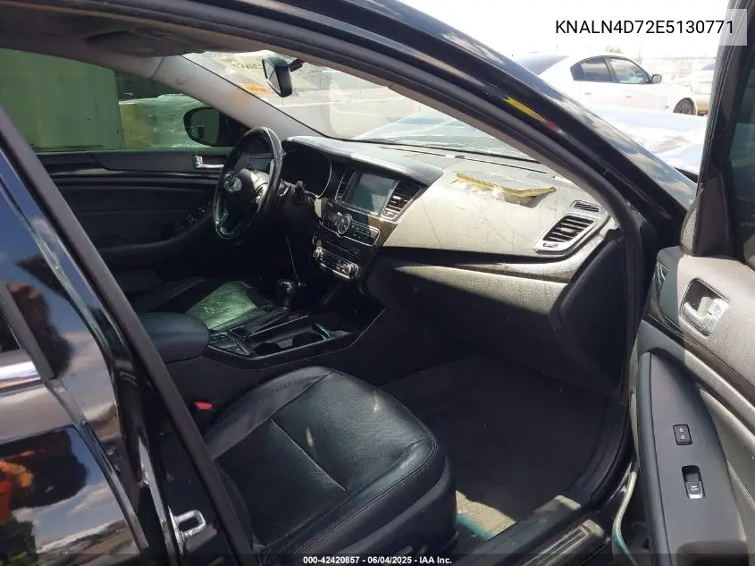 2014 Kia Cadenza Premium VIN: KNALN4D72E5130771 Lot: 42420857