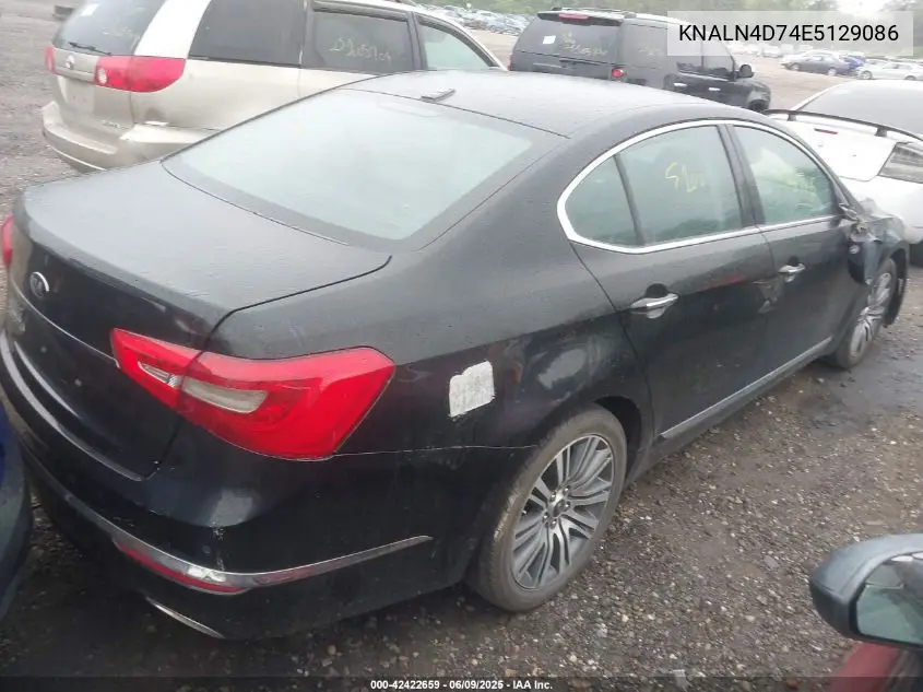 2014 Kia Cadenza Premium VIN: KNALN4D74E5129086 Lot: 42422659