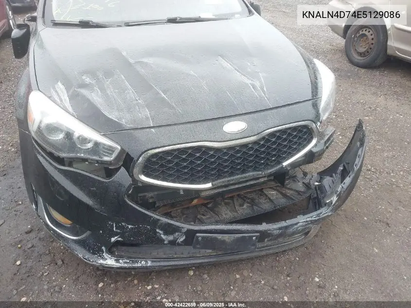2014 Kia Cadenza Premium VIN: KNALN4D74E5129086 Lot: 42422659