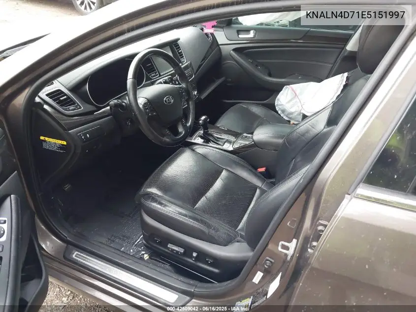2014 Kia Cadenza Premium VIN: KNALN4D71E5151997 Lot: 42509042