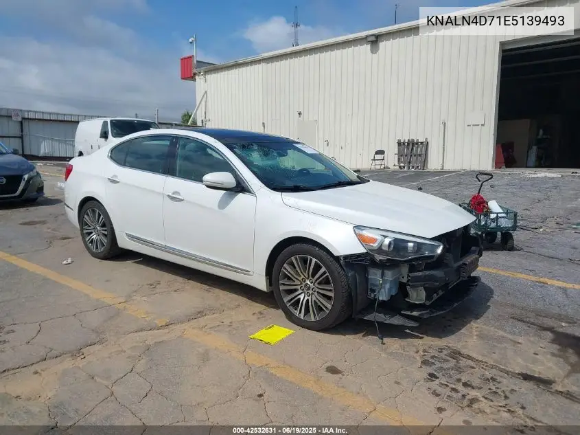 2014 Kia Cadenza Premium VIN: KNALN4D71E5139493 Lot: 42532631