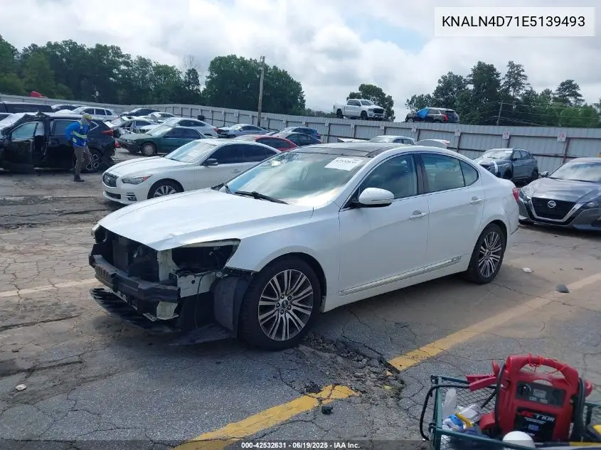 2014 Kia Cadenza Premium VIN: KNALN4D71E5139493 Lot: 42532631