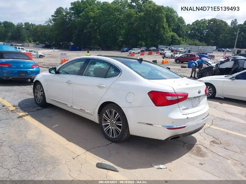 2014 Kia Cadenza Premium VIN: KNALN4D71E5139493 Lot: 42532631
