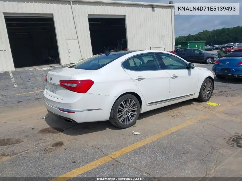 2014 Kia Cadenza Premium VIN: KNALN4D71E5139493 Lot: 42532631