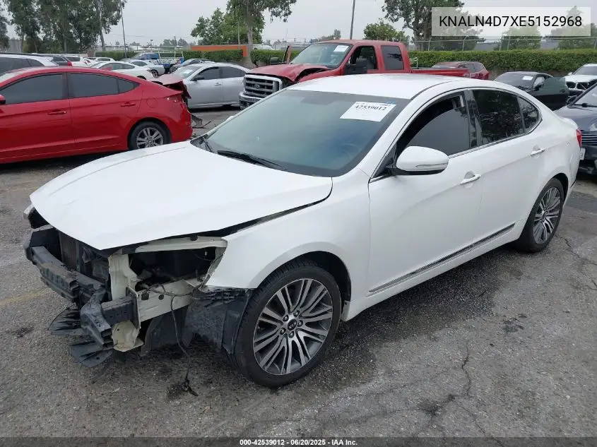 2014 Kia Cadenza Premium VIN: KNALN4D7XE5152968 Lot: 42539012