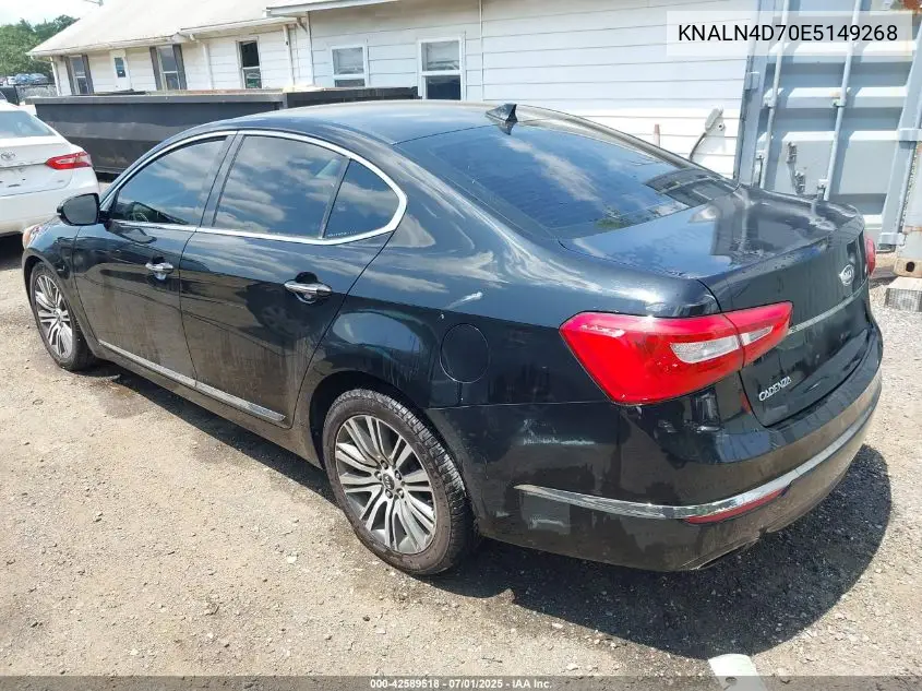 2014 Kia Cadenza Premium VIN: KNALN4D70E5149268 Lot: 42589518