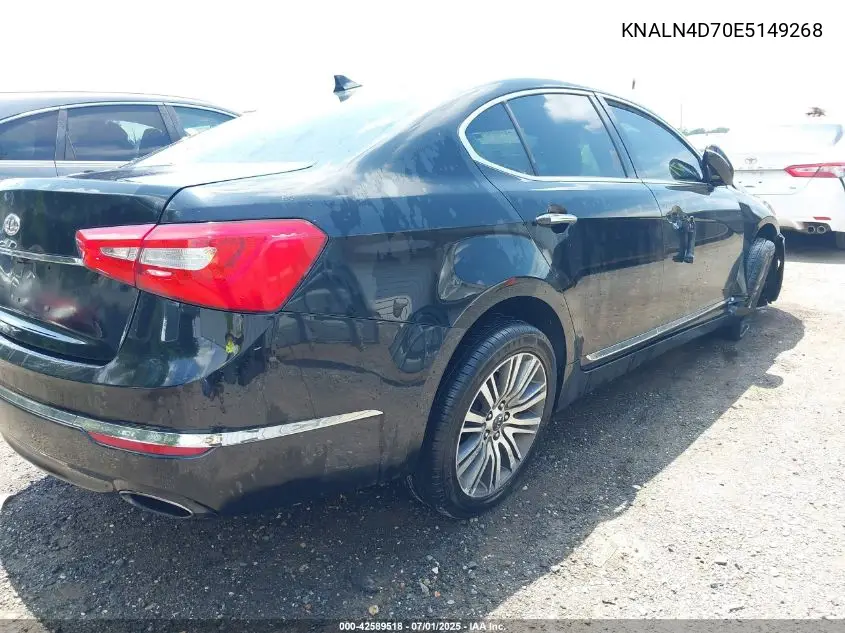 2014 Kia Cadenza Premium VIN: KNALN4D70E5149268 Lot: 42589518