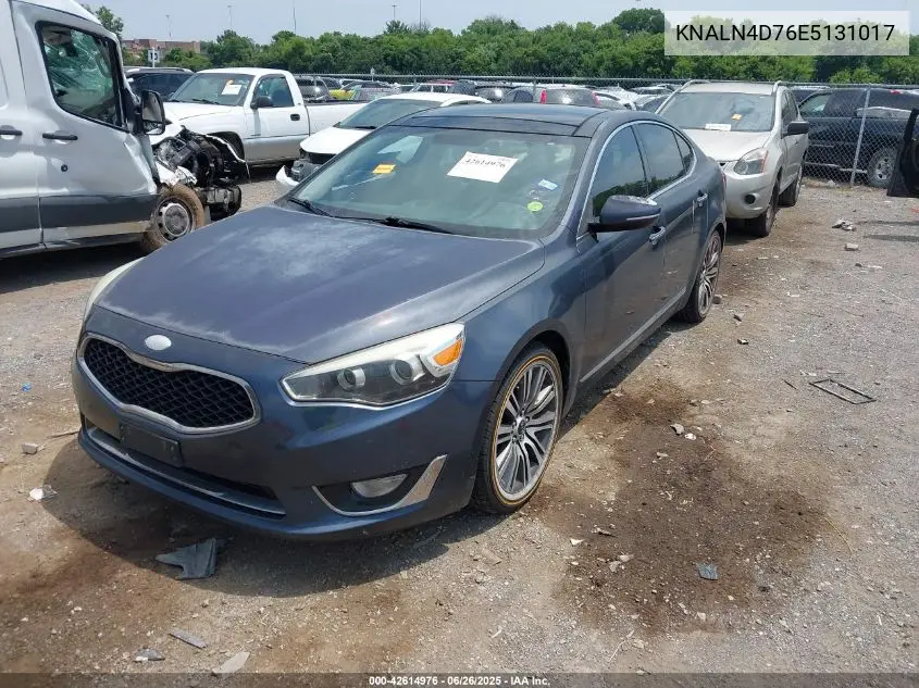 2014 Kia Cadenza Premium VIN: KNALN4D76E5131017 Lot: 42614976