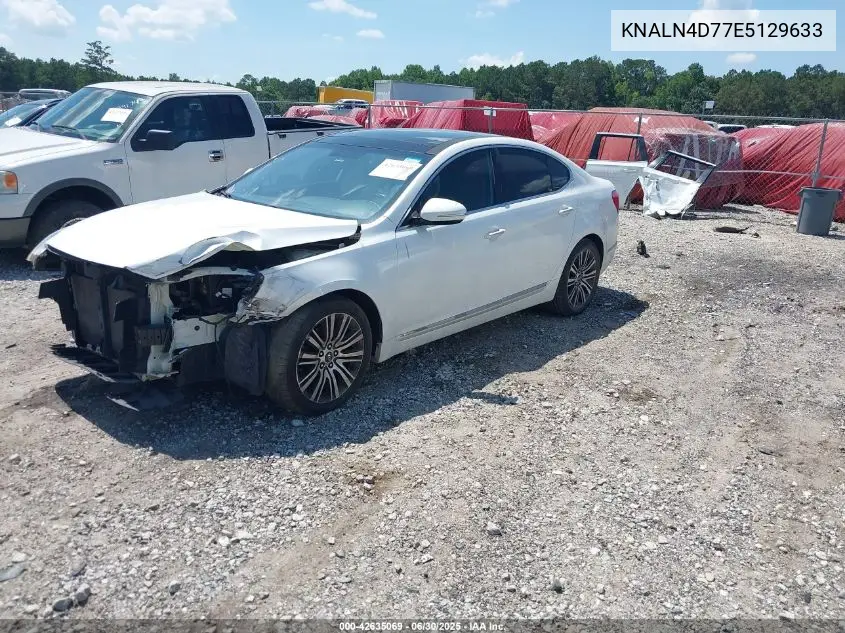 2014 Kia Cadenza Premium VIN: KNALN4D77E5129633 Lot: 42635069