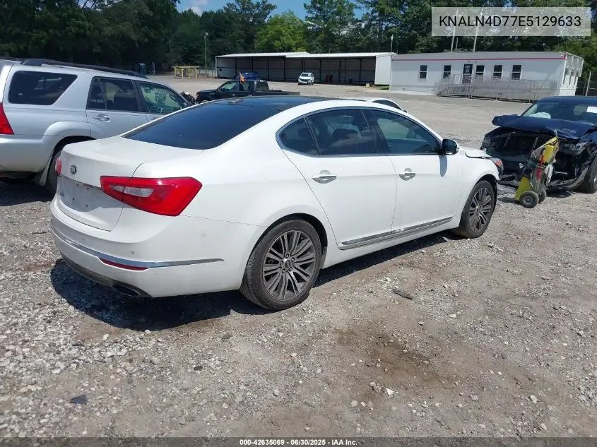2014 Kia Cadenza Premium VIN: KNALN4D77E5129633 Lot: 42635069