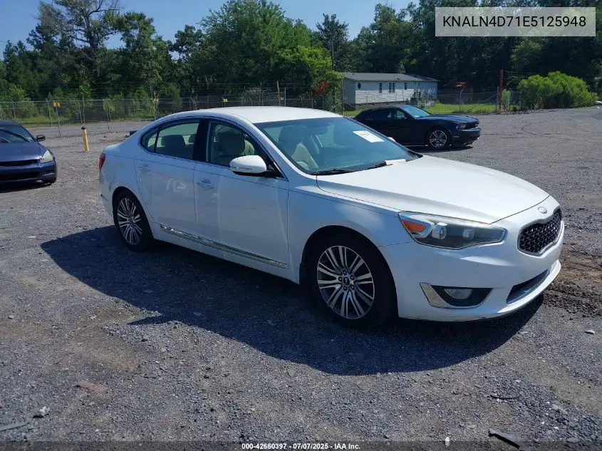 2014 Kia Cadenza Premium VIN: KNALN4D71E5125948 Lot: 42660397