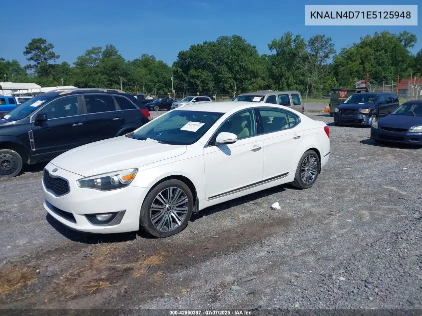 2014 Kia Cadenza Premium VIN: KNALN4D71E5125948 Lot: 42660397