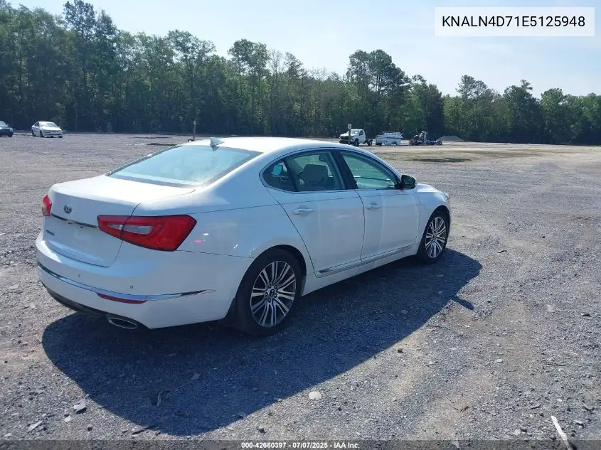 2014 Kia Cadenza Premium VIN: KNALN4D71E5125948 Lot: 42660397