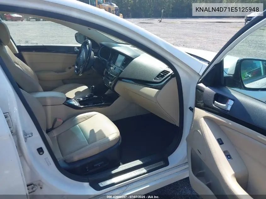 2014 Kia Cadenza Premium VIN: KNALN4D71E5125948 Lot: 42660397