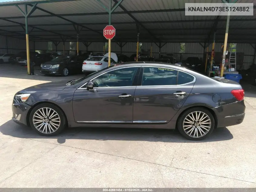 2014 Kia Cadenza Premium VIN: KNALN4D73E5124882 Lot: 42661454