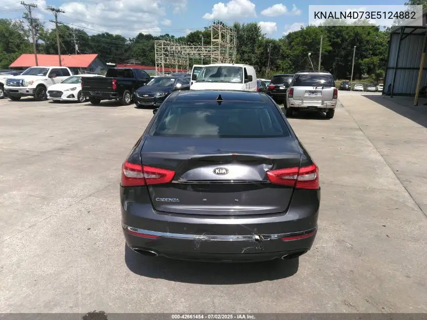 2014 Kia Cadenza Premium VIN: KNALN4D73E5124882 Lot: 42661454