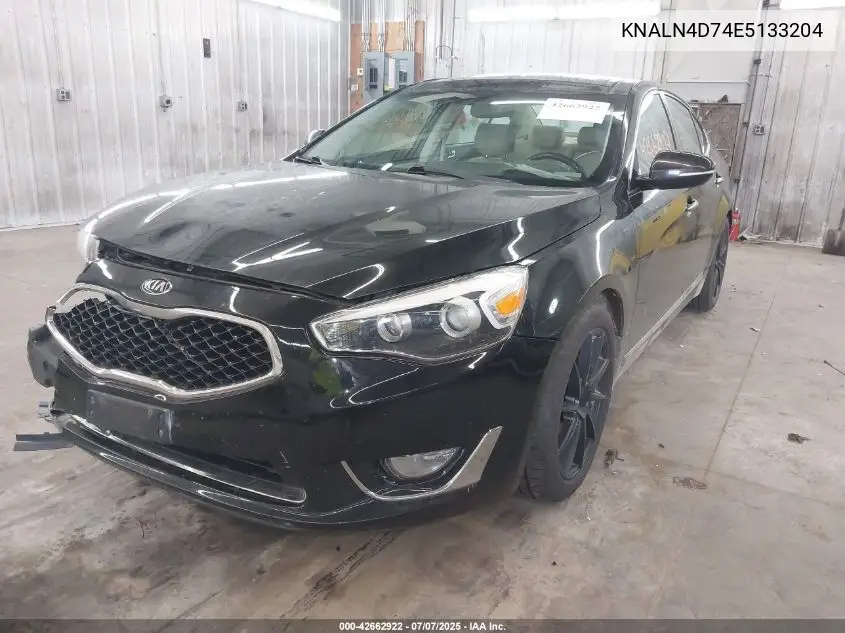 2014 Kia Cadenza Premium VIN: KNALN4D74E5133204 Lot: 42662922