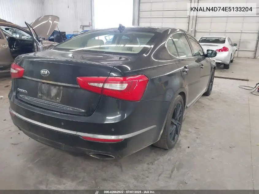 2014 Kia Cadenza Premium VIN: KNALN4D74E5133204 Lot: 42662922
