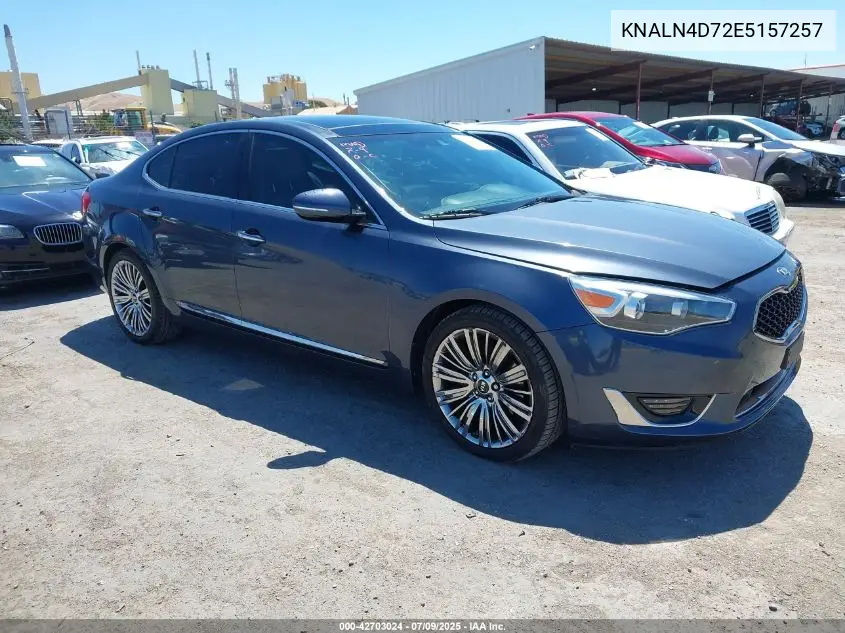 2014 Kia Cadenza Limited VIN: KNALN4D72E5157257 Lot: 42703024