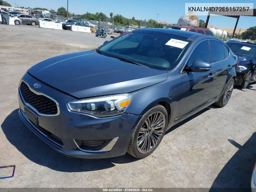 2014 Kia Cadenza Limited VIN: KNALN4D72E5157257 Lot: 42703024
