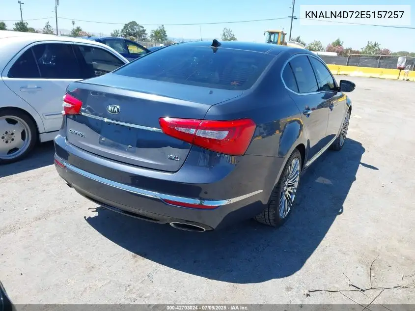2014 Kia Cadenza Limited VIN: KNALN4D72E5157257 Lot: 42703024