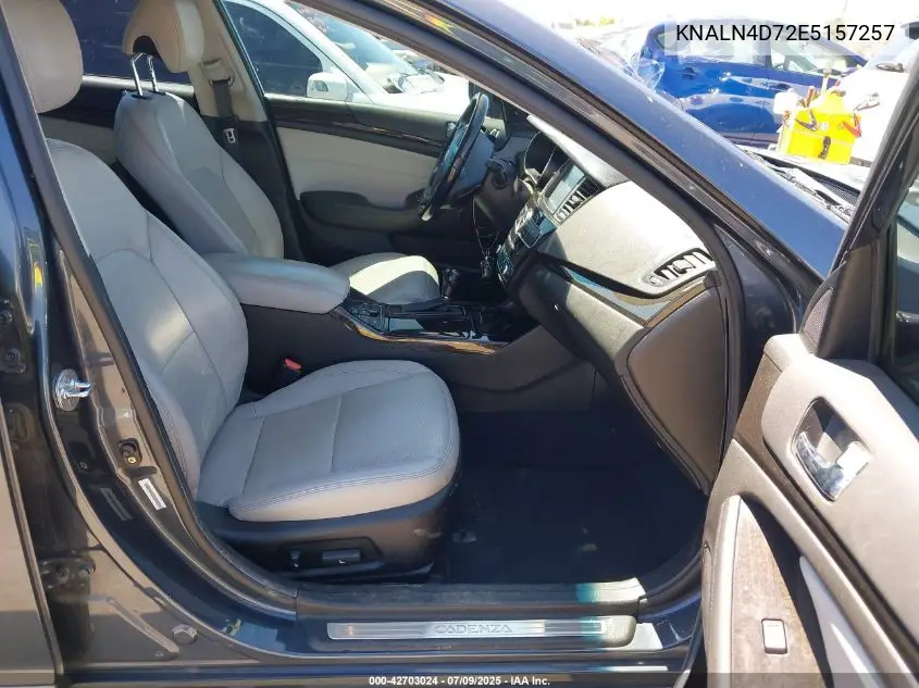 2014 Kia Cadenza Limited VIN: KNALN4D72E5157257 Lot: 42703024