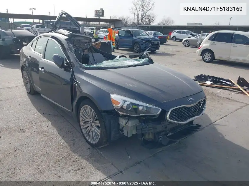 2015 Kia Cadenza Limited VIN: KNALN4D71F5183169 Lot: 41752074