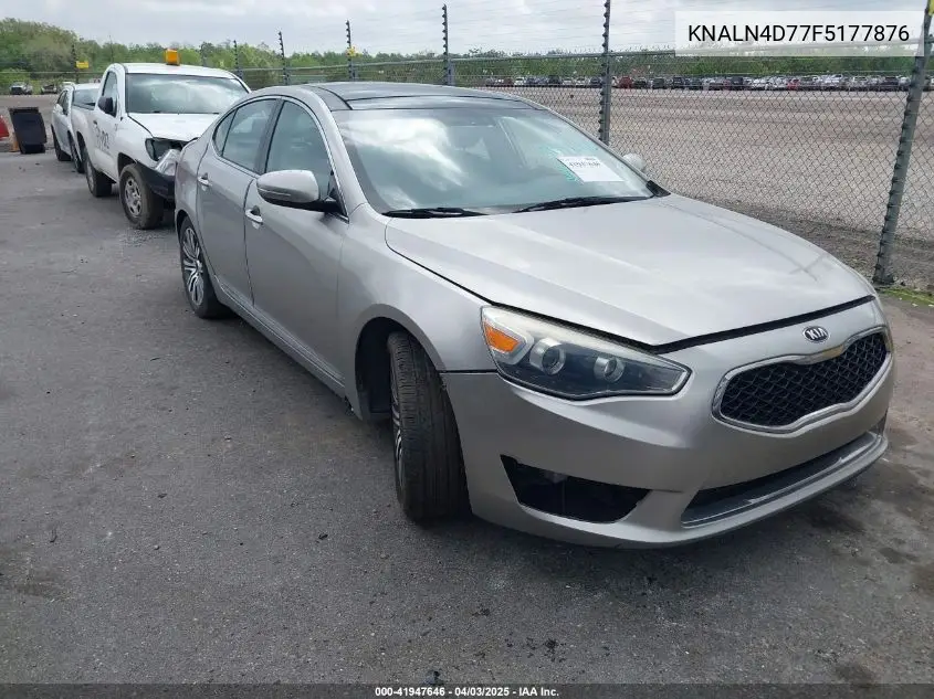 2015 Kia Cadenza Premium VIN: KNALN4D77F5177876 Lot: 41947646