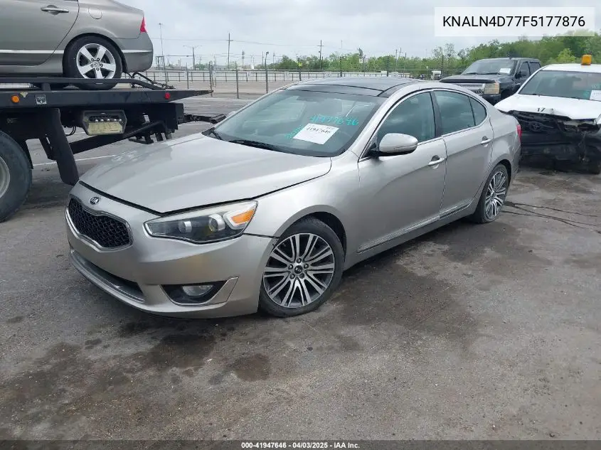 2015 Kia Cadenza Premium VIN: KNALN4D77F5177876 Lot: 41947646