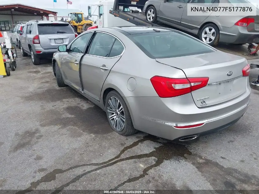 2015 Kia Cadenza Premium VIN: KNALN4D77F5177876 Lot: 41947646