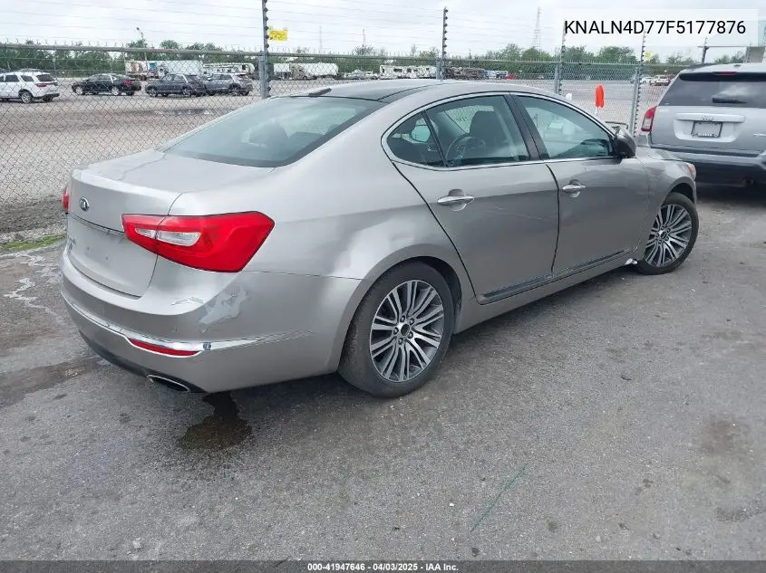 2015 Kia Cadenza Premium VIN: KNALN4D77F5177876 Lot: 41947646