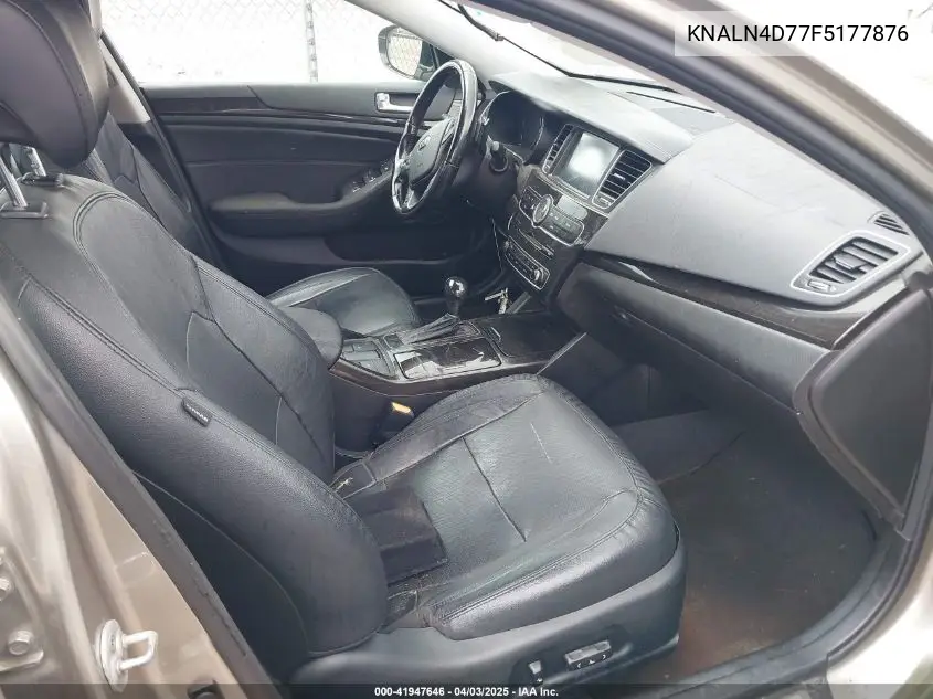 2015 Kia Cadenza Premium VIN: KNALN4D77F5177876 Lot: 41947646