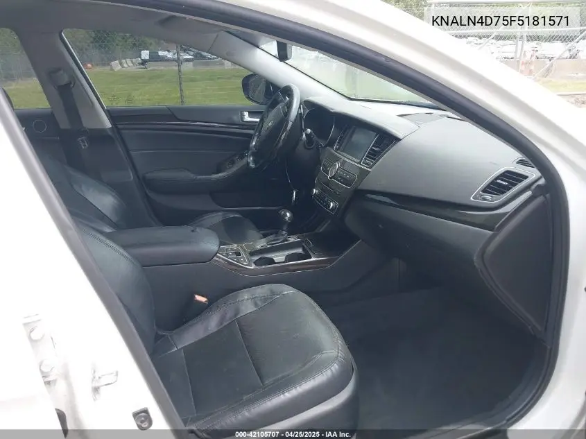 2015 Kia Cadenza Premium VIN: KNALN4D75F5181571 Lot: 42105707