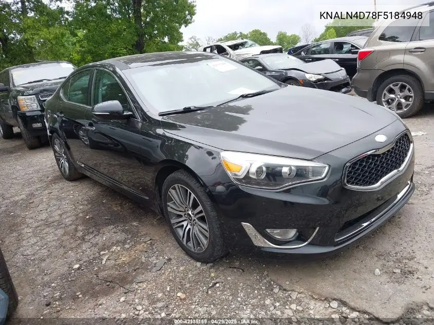 2015 Kia Cadenza Premium VIN: KNALN4D78F5184948 Lot: 42135169