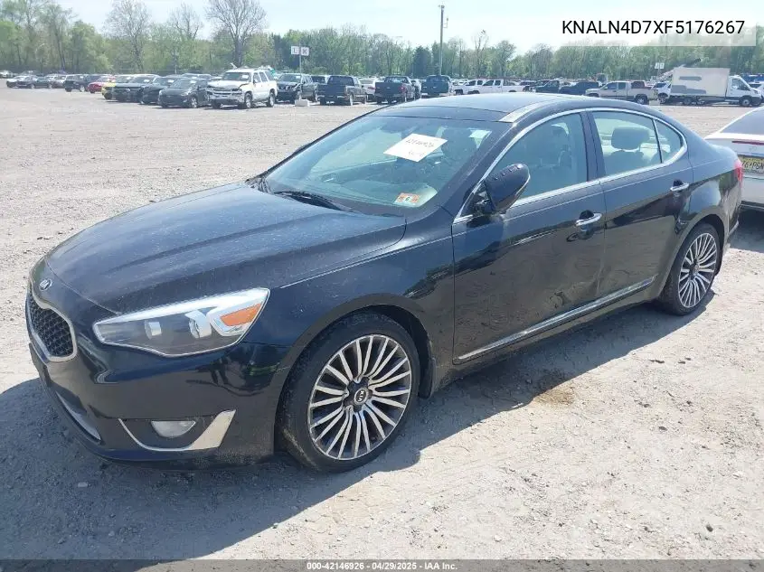 2015 Kia Cadenza Premium VIN: KNALN4D7XF5176267 Lot: 42146926