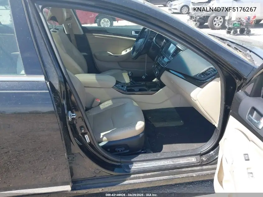 2015 Kia Cadenza Premium VIN: KNALN4D7XF5176267 Lot: 42146926