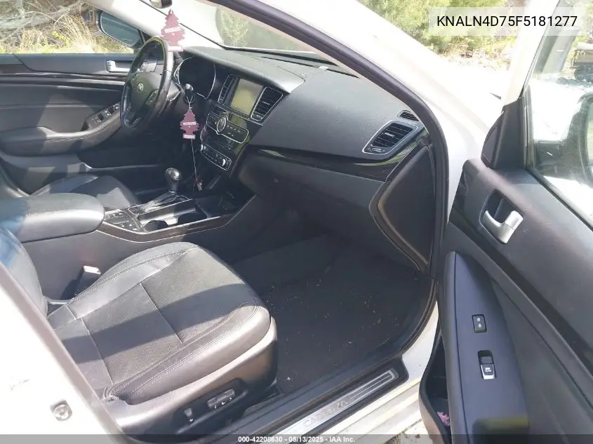 2015 Kia Cadenza Premium VIN: KNALN4D75F5181277 Lot: 42208630