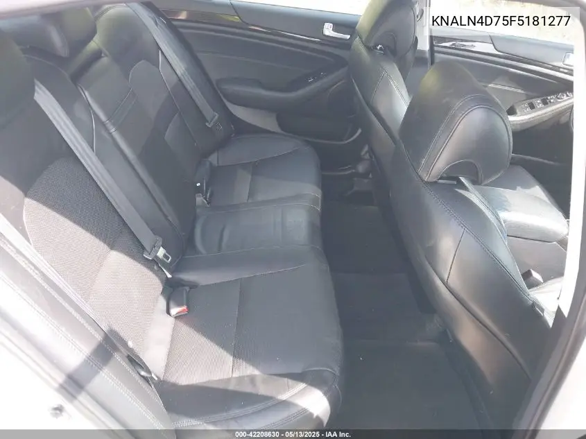 2015 Kia Cadenza Premium VIN: KNALN4D75F5181277 Lot: 42208630