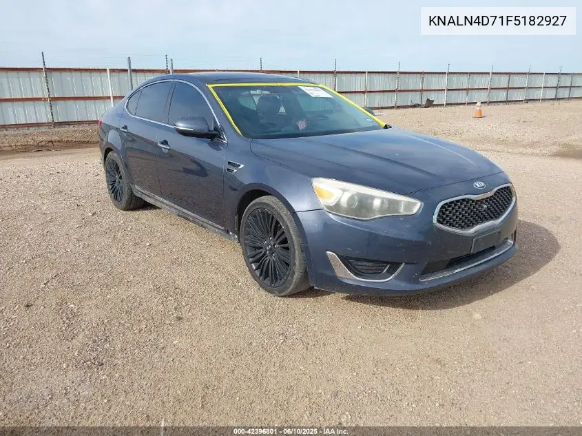 2015 Kia Cadenza Limited VIN: KNALN4D71F5182927 Lot: 42396801