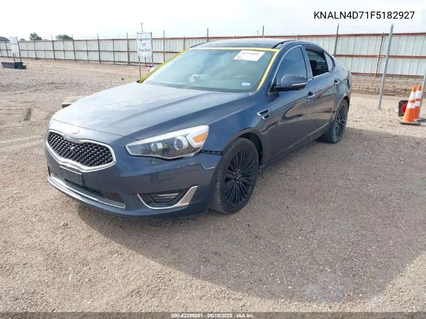 2015 Kia Cadenza Limited VIN: KNALN4D71F5182927 Lot: 42396801