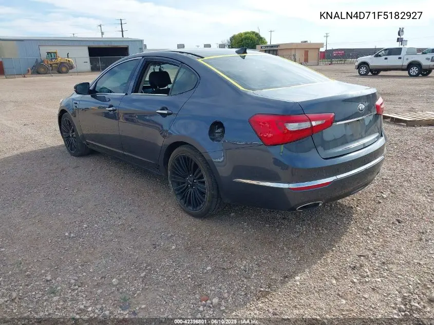 2015 Kia Cadenza Limited VIN: KNALN4D71F5182927 Lot: 42396801