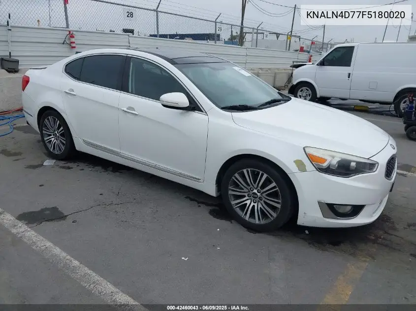 2015 Kia Cadenza Premium VIN: KNALN4D77F5180020 Lot: 42460043