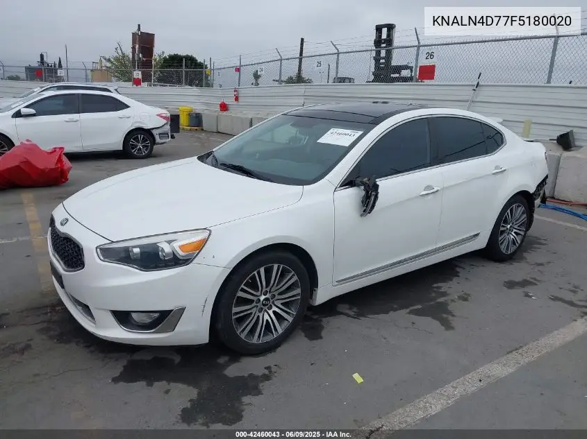 2015 Kia Cadenza Premium VIN: KNALN4D77F5180020 Lot: 42460043