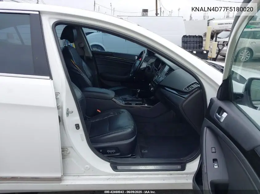 2015 Kia Cadenza Premium VIN: KNALN4D77F5180020 Lot: 42460043