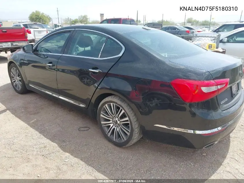 2015 Kia Cadenza Premium VIN: KNALN4D75F5180310 Lot: 42677977