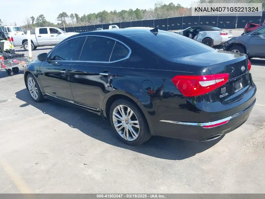 2016 Kia Cadenza VIN: KNALN4D71G5221324 Lot: 41802047