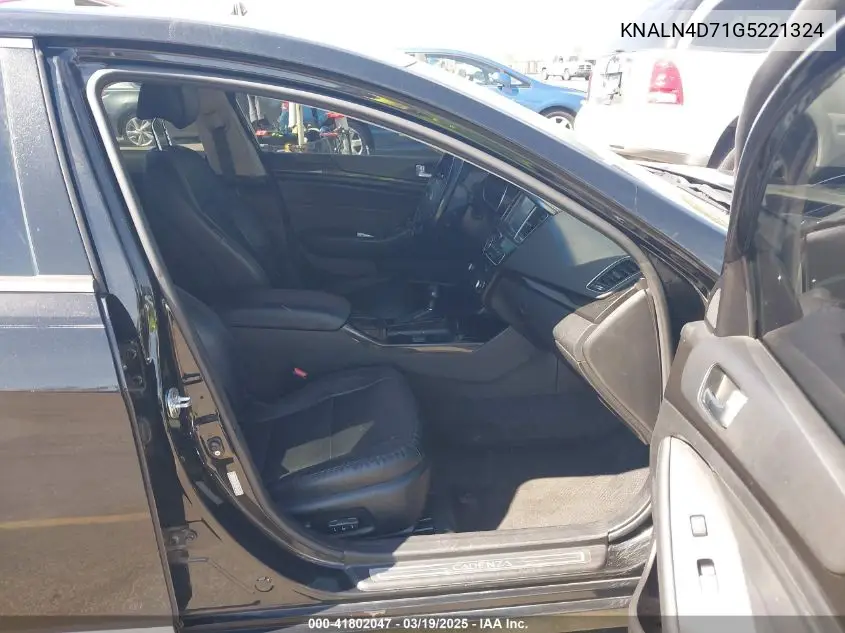2016 Kia Cadenza VIN: KNALN4D71G5221324 Lot: 41802047