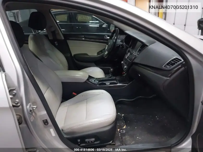 2016 Kia Cadenza Limited VIN: KNALN4D70G5201310 Lot: 41814606
