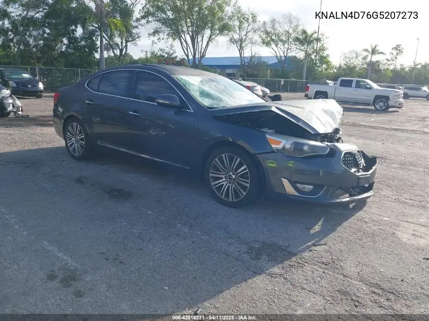 2016 Kia Cadenza Premium VIN: KNALN4D76G5207273 Lot: 42018231